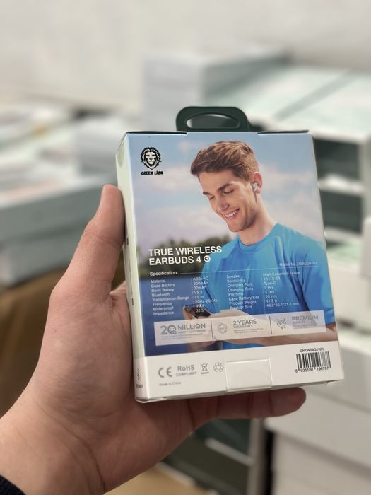 Airpods 4 Green Lion ENC