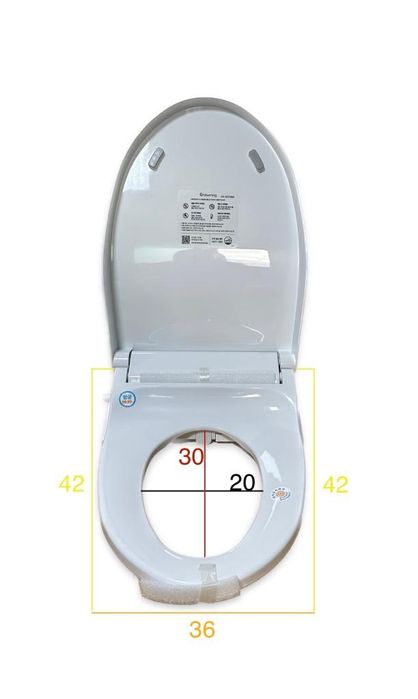 Водонепроницаемое биде Blooming , с сенсорным пультом.
