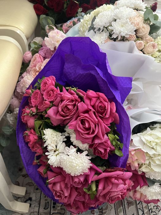 Цветы цена договорная