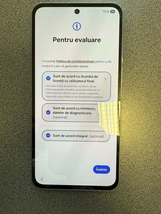 Samsung A55 5g 8gb ram cu 128 gb spatiu de stocare