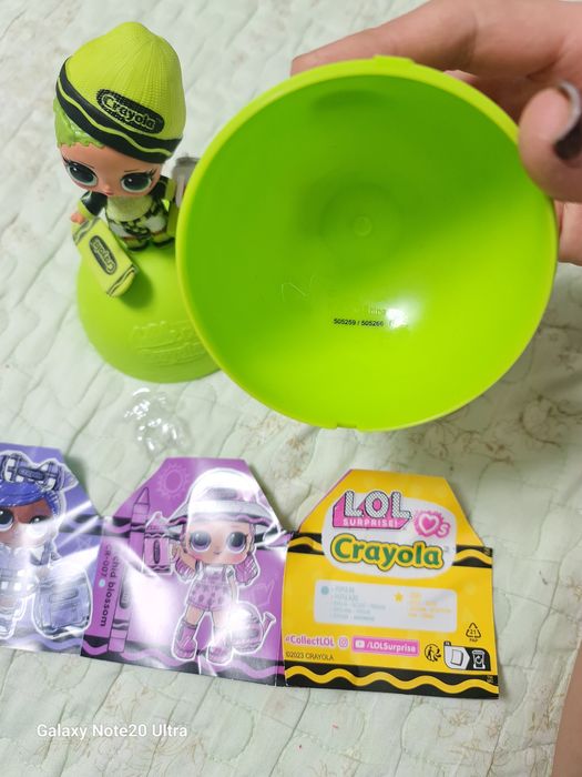 Lol surprise Crayola кукла лол серия крайола