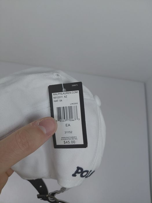 Șapcă Ralph Lauren albă