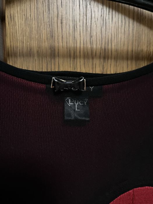 Дамска червена рокля Lucy