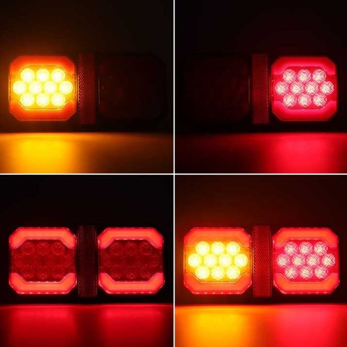 LED Диодни стопове с 4 светлини 12/24V - T681