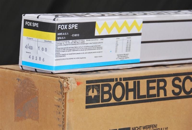 BÖHLER FOX SPE ф3,25, 4,00 5,00 мм Заваръчни електроди
