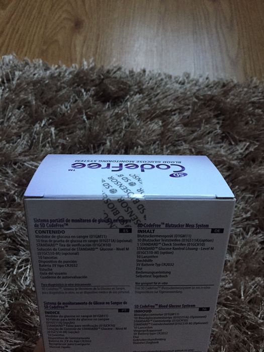 aparat pentru glicemie codefree nou sigilat