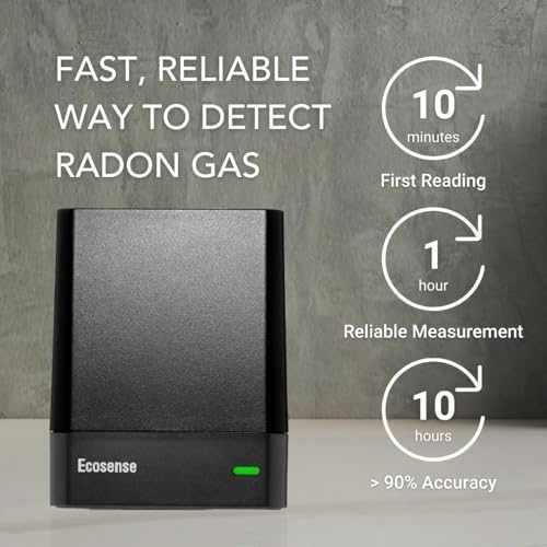 Радон монитор Ecosense EcoQube Wi-Fi 2.4 GHz