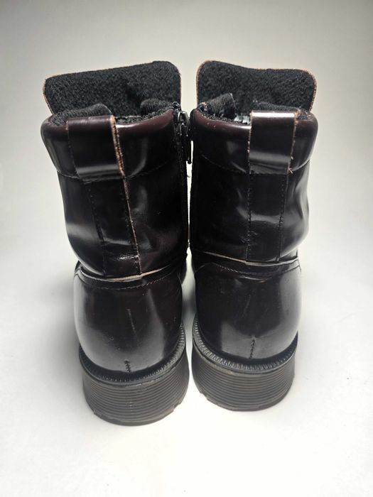 Cizme de iarna pentru dama din piele, marime 39