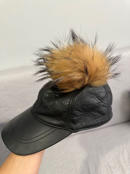 Палто естествен косъм