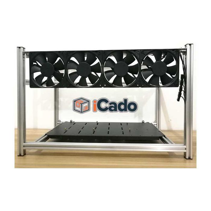 Carcasă miner pentru 6 plăci video