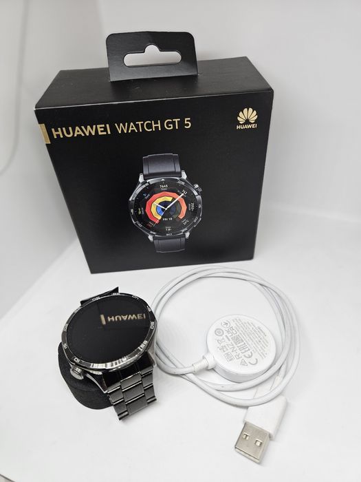 Huawei Watch GT 5 Black (Пълен комплект)