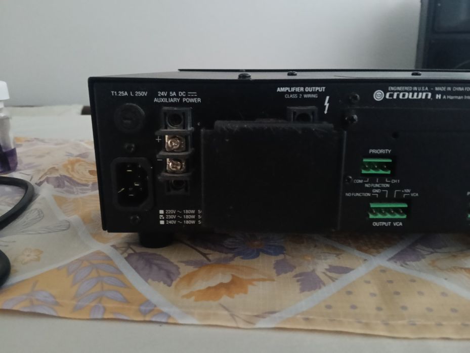 Statie audio CROWN Harman 1160 MA