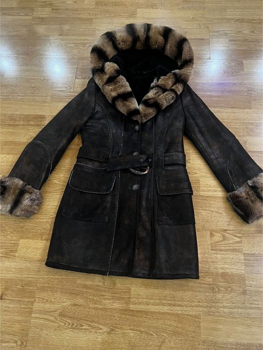 Женская Дублёнка Лазерная