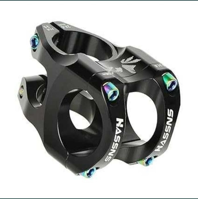 Pipa scurta 35 mmHHASSINS ghidon bicicleta trotineta 31.8 mtb cnc