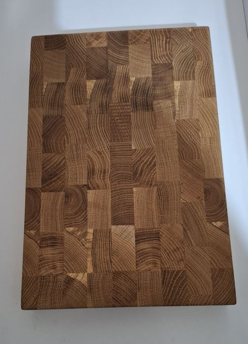 Торцевая Разделочная доска из Натурального Дуба!!