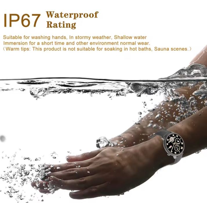 Ceas smartwatch cu monitorizarea cardiaca  și a tensiunii