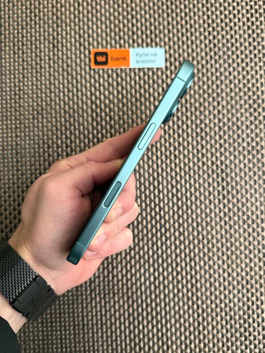 100% Battery! 256GB! iPhone 16 Лизинг от 50лв/м teal зелен ГАРАНЦИЯ