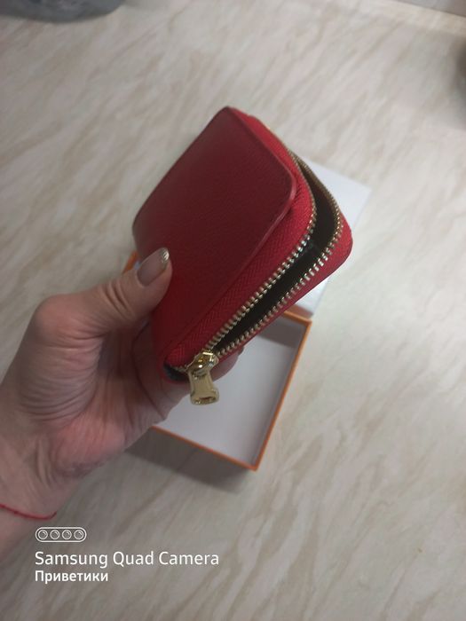 Кошелёк кожаный, новый