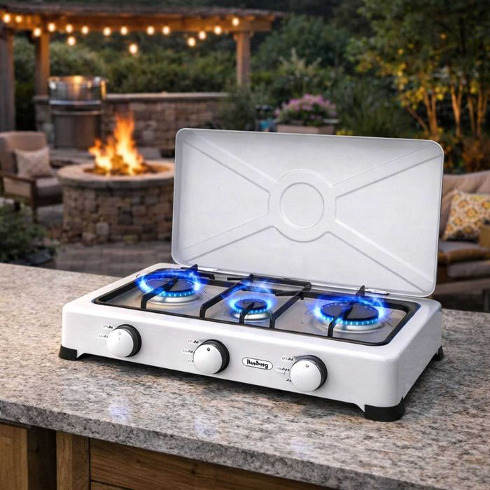 Газов котлон с 3 тенджери