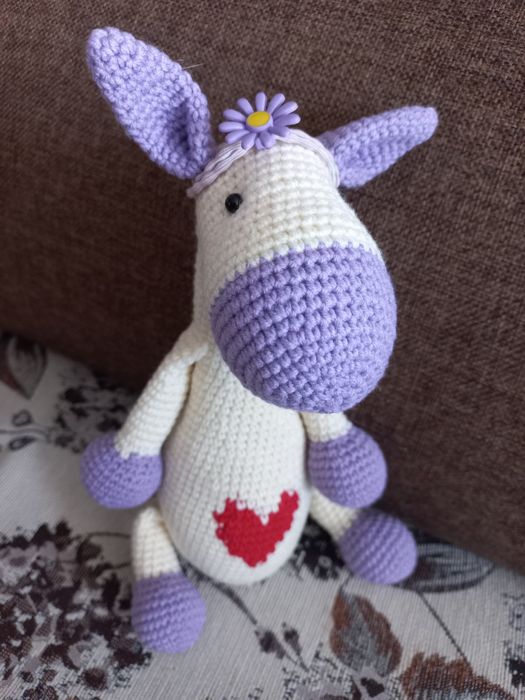 Игрушки вязаные, ручнаяработа