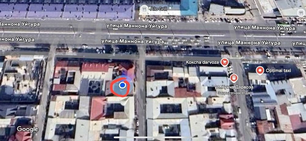 Кокча окилон, Ховли сотилади 3,4 сотих