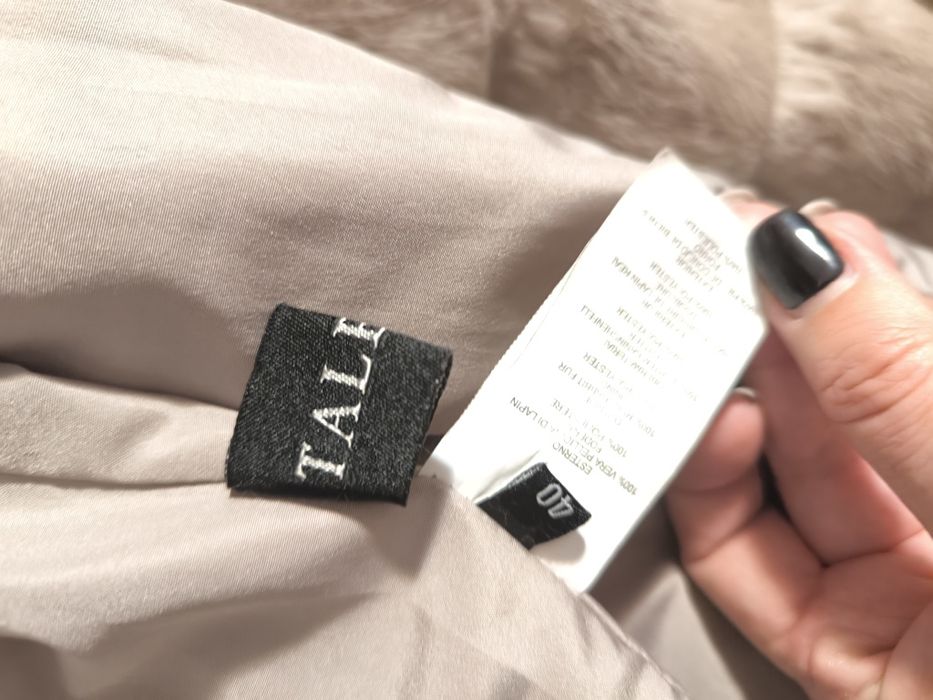 Geaca de blana naturala iepure  S