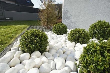 Marmura rotungita, pentru decor gradina și casă, THASSOS