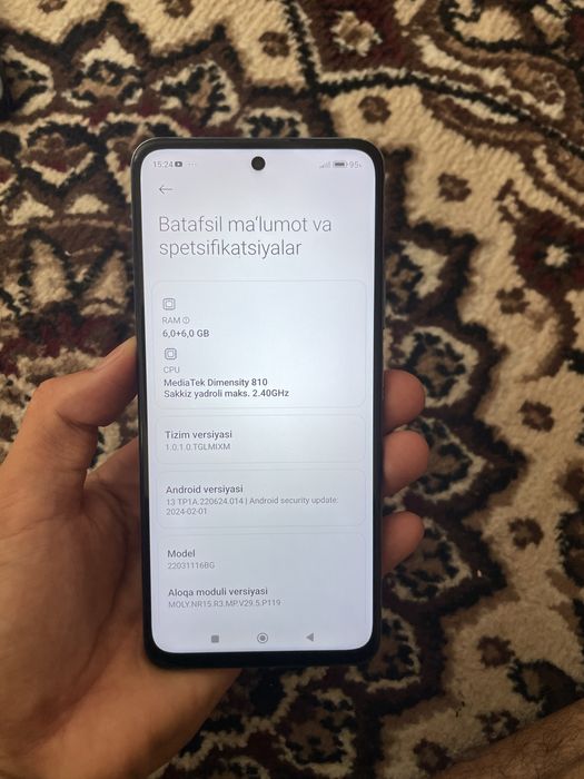 Redmi Note 11S 5G varinati