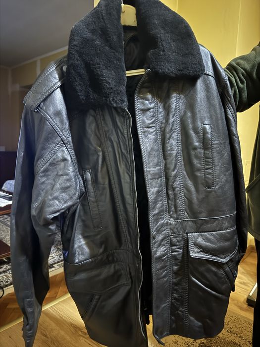 Естествена кожа шуба