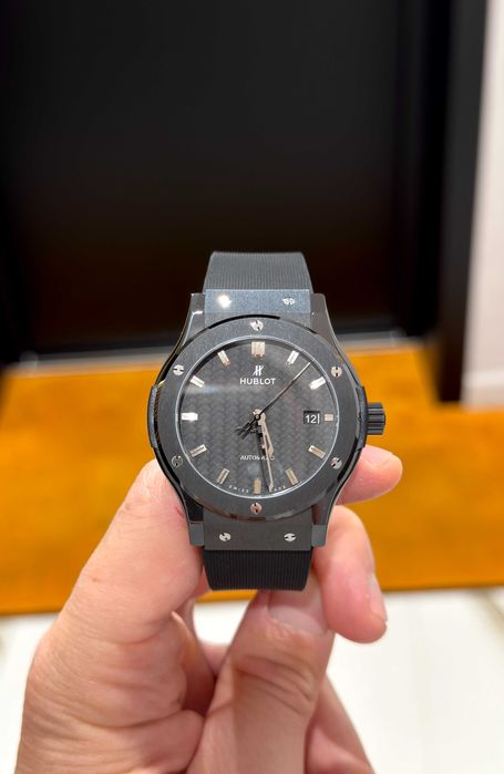 Hb Classic Fusion 42mm черна керамика