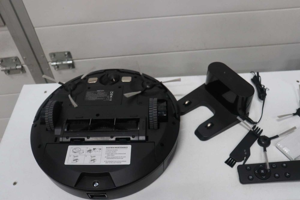 Роботизирана прахосмукачка Vactidy T6, тънка, тиха, WiFi//Alexa/Siri