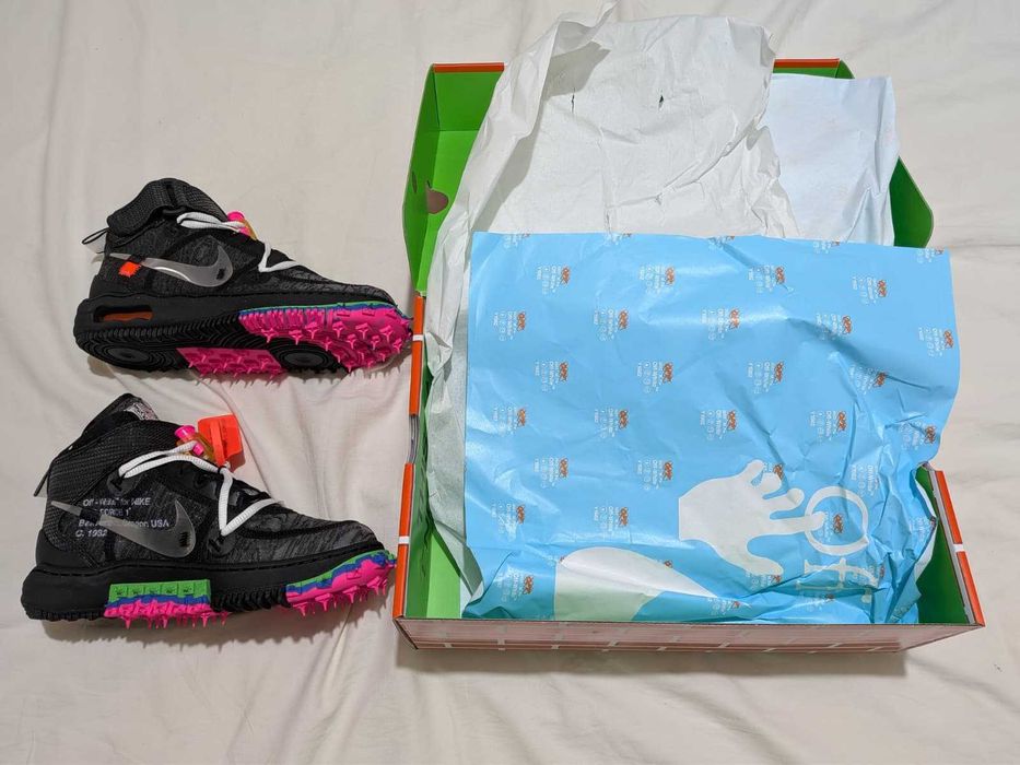 Nike Air Force 1 Mid Off-White Black