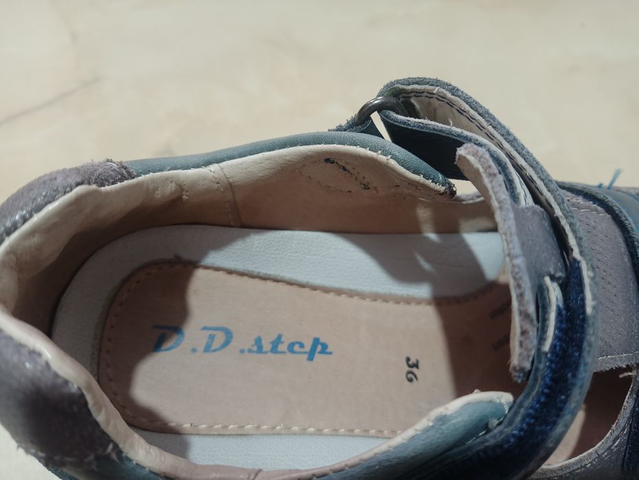 Pantofi DDStep, Nr 36, piele veritabila