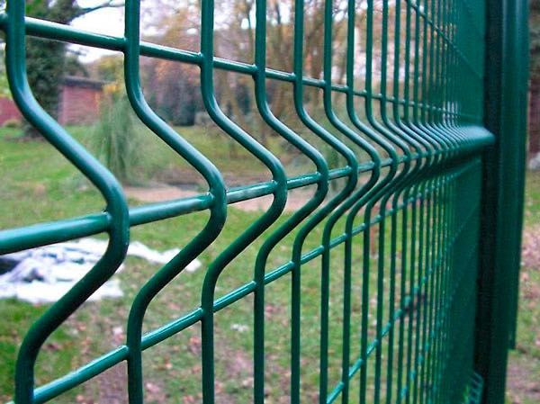 3Д забор и 3D сетка, ограждения, калитки, штакетник, забор жалюзи