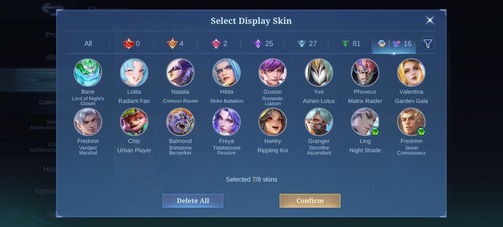 Mobile legends 50звезд, высший 113