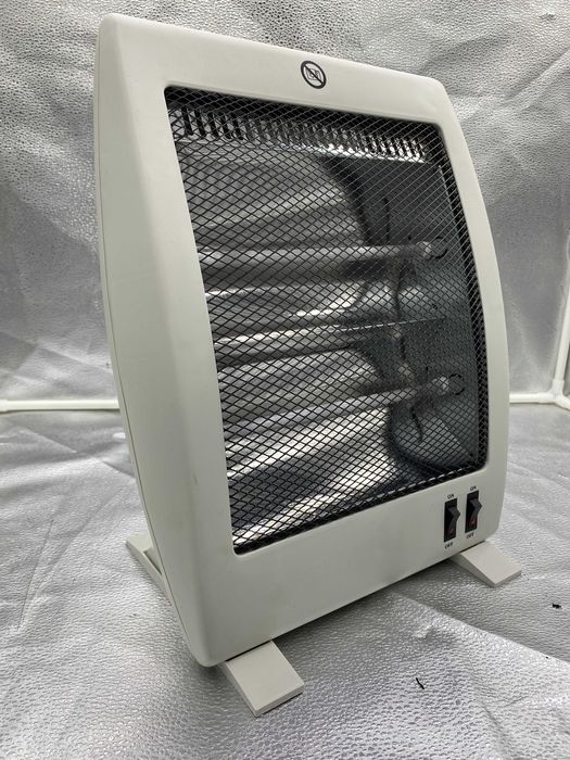 Radiator electric portabil 1000 W alb pentru incaperi mici