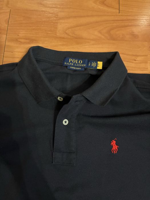 Поло блуза Polo Raph Lauren Тъмносиня