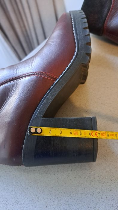 Botine piele naturala 35