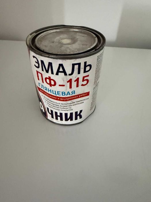краска эмаль   белая