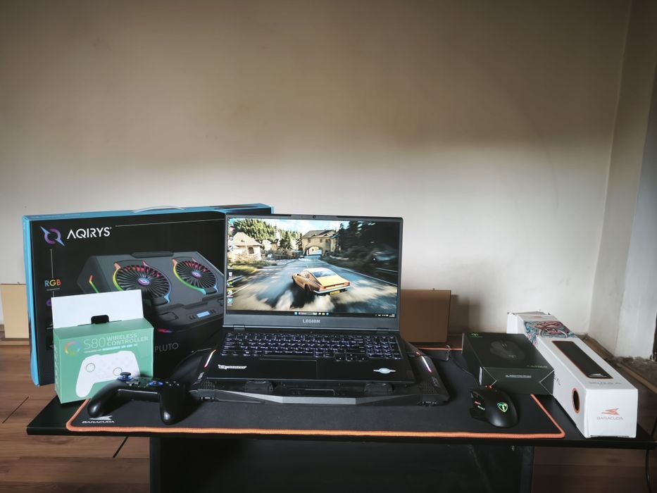 Vand Laptop Gaming Lenovo Legion 5 (RTX 3060, 32GB RAM, 1TB) + Accesorii