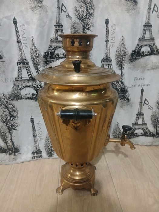 Самовар на дровах 7литр.  Ссср