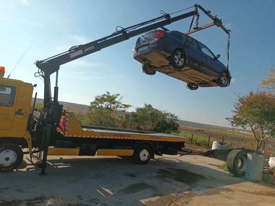 Tractări auto cu macara ridicari mașini blocate. Constanța -Tulcea