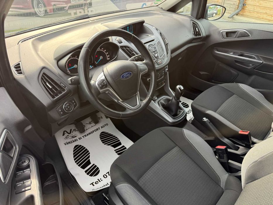 *RATE*Ford Focus B-MAX 1.0ecoboost benzina 101Cp 03/2017 Euro6 Km abolut reali Import Belgia!