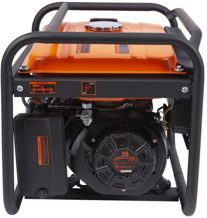 Generator de curent monofazat , 4t, 5,5 kW , pornire la cheie , EPTO