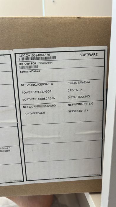 Коммутатор Cisco C9300L-24P-4X-E | Новый, в упаковке