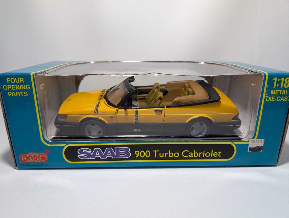 Macheta Anson 1:18, Saab 900 Turbo Cabriolet