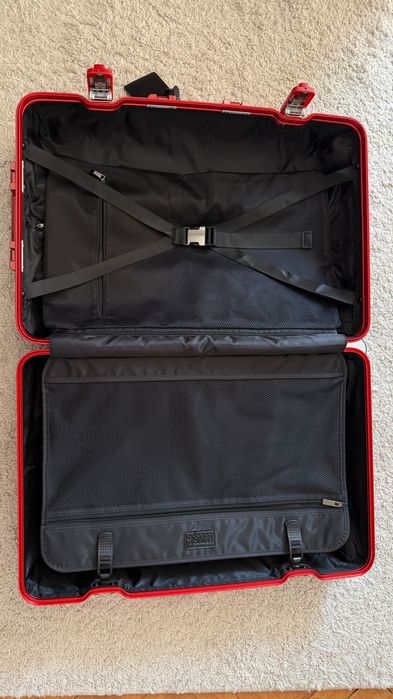 Troller Valiza calatorie aluminiu MVST Select - gen RIMOWA rosie rosu