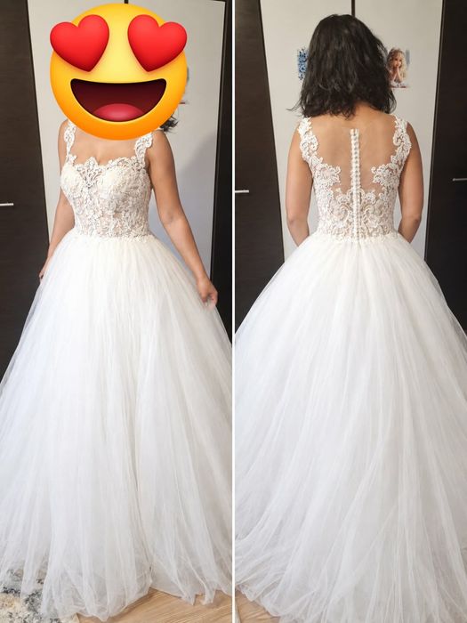 Vând rochie de mireasa, noua, în stare foarte bună.