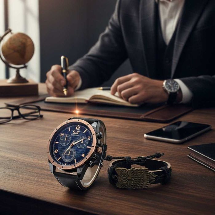 Подаръчни комплекти с часовник и гривна