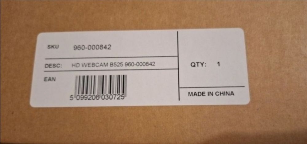 Camera Web Logitech B525, 720p HD, 30 fps, USB 2.0 microfon Incorporat